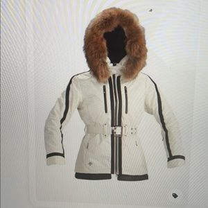 White Decente Ski Coat.